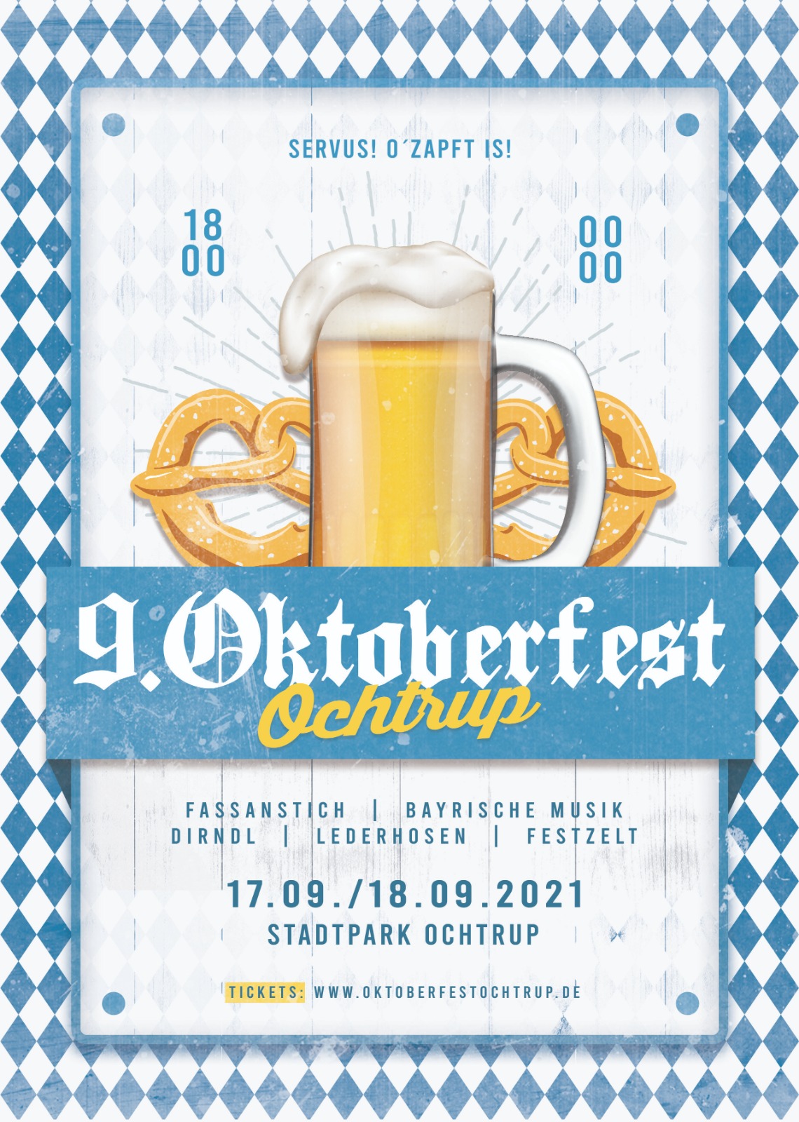 01 Flyer food truck blue